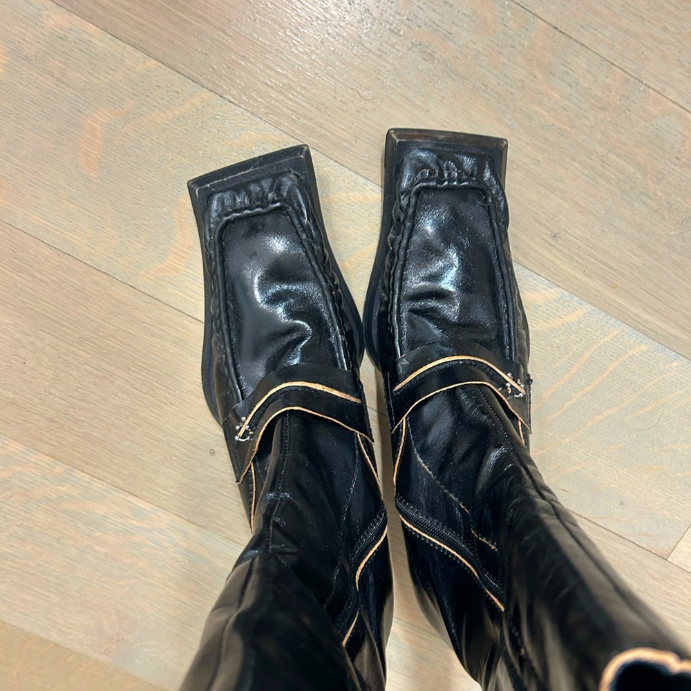 Miista Black Halle Boots
